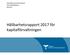 Finansenheten inom Koncernekonomi Västra Götalandsregionen Hållbarhetsrapport 2017 för kapitalförvaltningen