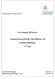 Anvisningar till kursen. Organisationspsykologi: Introduktion och problemställningar (7,5 hp)