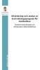 Rapport 2004:31 Utvärdering och analys av övervakningsprogram för hårdbottnar Gullmarns kontrollprogram och Bohuskustens vattenvårdsförbund