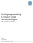 Förfrågningsunderlag hemtjänst enligt Socialtjänstlagen- LOV Lag (2008:962) Om Valfrihetssystem