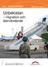 Uzbekistan migration och återvändande