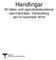 Handlingar till hälso- och sjukvårdsstyrelsens sammanträde i Vänersborg den 9 november 2016