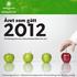 Året som gått. Prioriteringscentrums verksamhetsberättelse för 2012