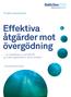 Effektiva åtgärder mot övergödning 1