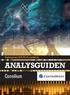 Uppdragsanalys , uppdatering ANALYSGUIDEN. Consilium