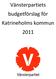 Vänsterpartiets budgetförslag för Katrineholms kommun 2011
