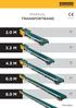 MANUAL TRANSPORTBAND SE M. VIKT 45 kg 3.3 M. VIKT 65 kg 4.5 M. VIKT 85 kg 6.0 M. VIKT 100 kg 8.0 M. VIKT 120 kg.