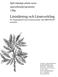Läsinlärning och Läsutveckling En longitudinell interventionsstudie med BRAVKODmetoden