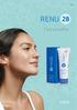 Vetenskapen bakom RENU 28 är kraftfull men behandlingen är skonsam och effektiv. Den motverkar och lindrar åldrande och påfrestningar på huden.