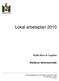 Lokal arbetsplan 2010