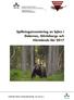 Spillningsinventering av björn i Dalarnas, Gävleborgs och Värmlands län 2017