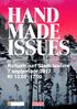 HAND MADE ISSUES Kulturhuset Stadsteatern 7 september 2017 Kl