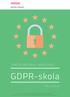 GDPR-SKOLAN, DEL 3 1/8 TOYOTA MATERIAL HANDLINGS. GDPR-skola