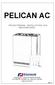 PELICAN AC PROJEKTERINGS-, INSTALLATIONS- OCH BRUKSANVISING