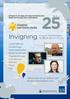 25MAJ. Invigning. Program & information för 22, 25, 26 och 27 maj