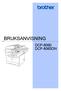 BRUKSANVISNING DCP-8060 DCP-8065DN