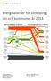 Energibalanser för Jönköpings län och kommuner år 2013