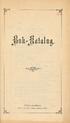 Bok-Katalog NIKOLAI ST AD, Wasa Tryckeribolags tryckeri, 1881.