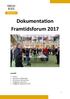 Dokumentation Framtidsforum 2017