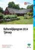 Kulturmiljöprogram 2014 Tjörnarp.