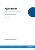 Njurcancer. Regional kvalitetsrapport för Uppsala/Örebro-regionen. November Nationellt kvalitetsregister njurcancer