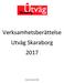 Verksamhetsberättelse Utväg Skaraborg 2017