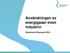 Användningen av energigaser inom industrin. Stockholm 30 januari 2018