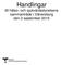 Handlingar till hälso- och sjukvårdsstyrelsens sammanträde i Vänersborg den 2 september 2015