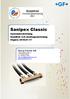 Sanipex Classic. Systembeskrivning Handbok och montageanvisning Utgåva