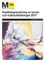 Kvalitetsgranskning av konstoch kulturutbildningar Granskningsrapport 2017