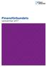 Finansförbundets verksamhet 2017