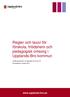 Regler och taxor för förskola, fritidshem och pedagogisk omsorg i Upplands-Bro kommun