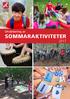 TOMELILLA KOMMUN. Utvärdering av SOMMARAKTIVITETER 2017