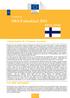 SBA Faktablad 2014 FINLAND. Faktabladet för Finland i korthet. Om SBA Faktablad 1. GD Näringsliv