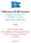 Välkomna till JBS årsmöte Onsdag 7 november 2012 kl ca Dagordning enligt stadgar