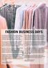 FASHION BUSINESS DAYS