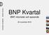 BNP Kvartal. BNP, inkomster och sparande. 29 november 2016