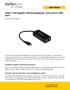 USB-C till Gigabit-nätverksadapter med extra USBport