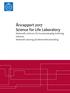 Årsrapport 2017 Science for Life Laboratory. Nationellt centrum för livsvetenskaplig forskning Inklusive Nationell satsning på läkemedelsutveckling