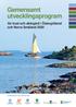 Gemensamt utvecklingsprogram för kust och skärgård i Östergötland och Norra Småland 2030
