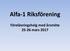 Alfa-1 Riksförening. Föreläsningshelg med årsmöte mars 2017