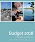 Budget 2018 LOMMA KOMMUN SAMT PLAN FÖR EKONOMIN ÅREN