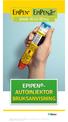 EPIPEN AUTOINJEKTOR BRUKSANVISNING. Riskhanteringsmaterial, EpiPen&EpiPen Jr., bruksanvisning, v.2, November 2018 Godkänd av Fimea