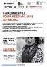 VÄLKOMMEN TILL ROMA FESTIVAL 2018 GÖTEBORG