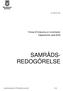 SAMRÅDS- REDOGÖRELSE. Hässleholms stad Förslag till fördjupning av översiktsplan. Dnr: BN