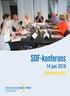 SDF-konferens. 14 juni 2018 Dokumentation