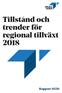 Tillstånd och trender för regional tillväxt 2018