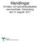 Handlingar till hälso- och sjukvårdsutskottets sammanträde i Vänersborg den 31 augusti 2011