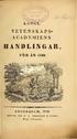 L, \' .. ~ d I ' t. \... ~t...- rr VETEN S KAP S ACADEMIENS HANDLINGAR, F'O R AR l'hy('[(te HOS P. A. NORSTEDT & SöN ER, Kong/. Bolm'Y ckal'e.