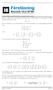 x = som är resultatet av en omskrivning av ett ekvationssystemet som ursprungligen kunde ha varit 2x y+z = 3 2z y = 4 11x 3y = 5 Vi får y z